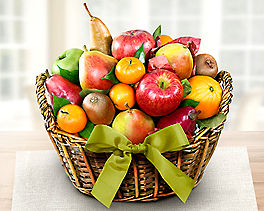 Organic California Collection Fruit Gift Basket